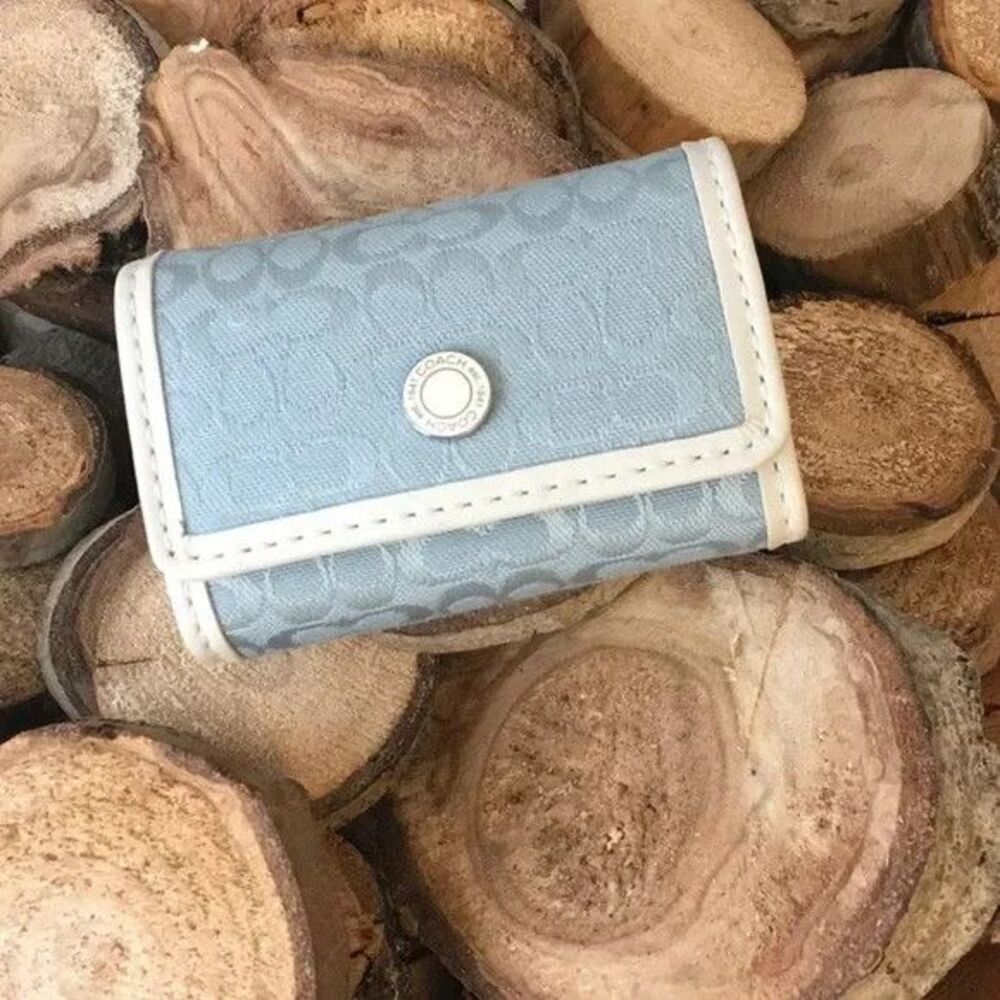 COACH Mint Green Contact Case